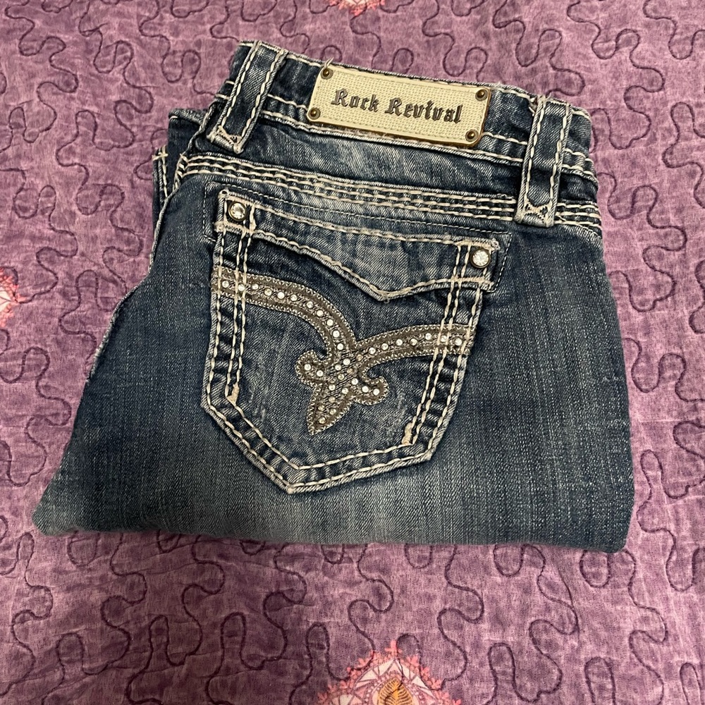 Rock revival jeans